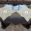 رومیزی عسلی دانتل مخمل مربع و گرد 40 سانتی
