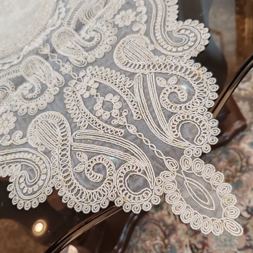 رانر غذاخوری چهار نفره و جلو مبلی طرح آنتیک جدید