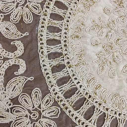 رومیزی مخمل دانتل جدید سه تکه طرح کیمیا