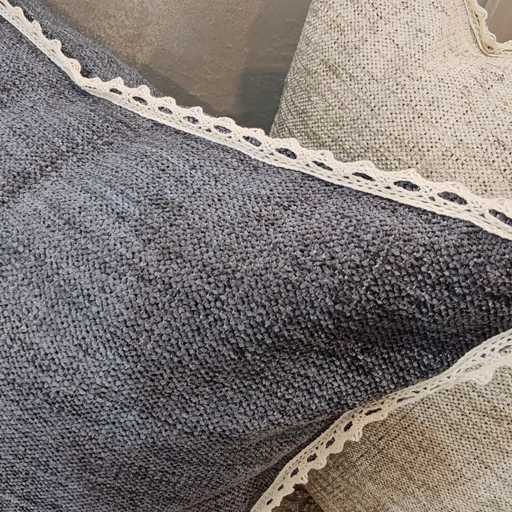 کاور کوسن دو رو مخمل پتینه دور گیپور جدید