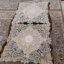 رومیزی مربع دانتل مخمل سه تکه ترک طرح لاله