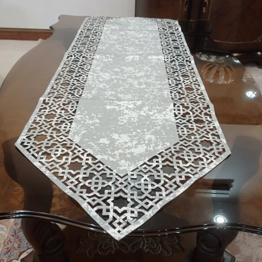 رانر غذاخوری بزرگ پتینه طرح اسلیمی جدید