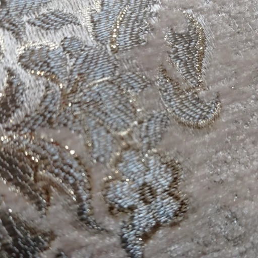 رومیزی چهار تکه مخمل شاین ابریشمی مدل پرواز