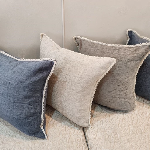 کاور کوسن دو رو مخمل پتینه دور گیپور جدید