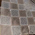 رومیزی گیپوری مربع بزرگ یک متری در سه رنگ