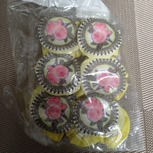 پیچک گاز چرمی گلدار یک بسته شش عددی