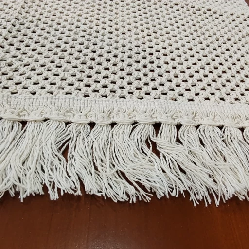 رومیزی بافت مستطیل سه تکه جدید ریشه دار