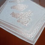 رانر غذاخوری جدید مخمل شاین دار طرح پرواز