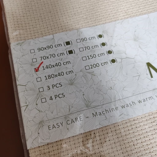 رانر غذاخوری کنفی جدید دور بافت 132 سانت