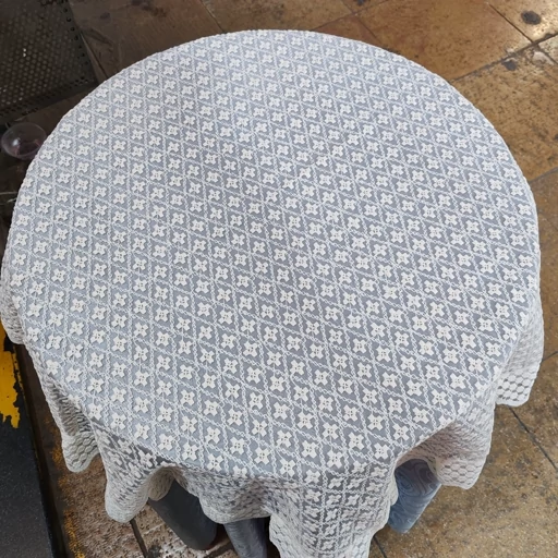 رومیزی گرد تور دانتل شاین قطر 100 سانتی