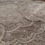 رومیزی گرد دانتل مخمل سه تکه ملیله و مروارید دوزی طرح نگین