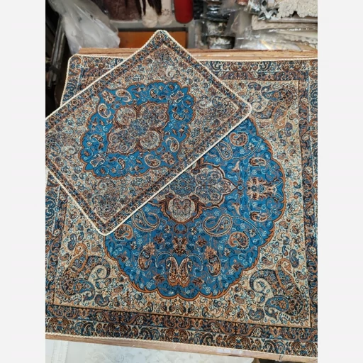 جانماز ترمه درجه یک آستر دار مغزی دوزی