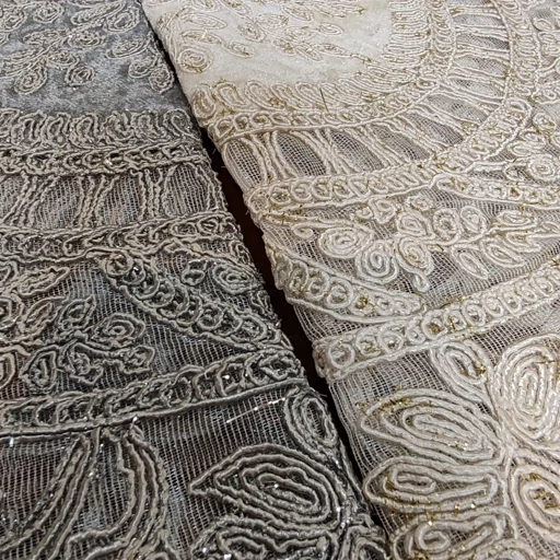 سرویس رومیزی پنج تکه دانتل مخمل جدید مدل کیمیا