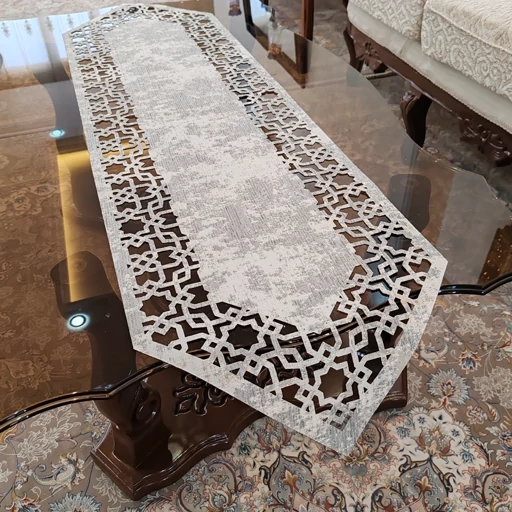 رانر غذاخوری بزرگ پتینه طرح اسلیمی جدید