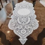 رانر جلو مبلی و میز غذاخوری چهار نفره مدل ورساچه انر