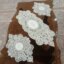 رومیزی بیضی مخمل دانتل سه تکه ترک طرح بوته جقه