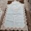 سجاده جانماز مخمل دانتل قیطون دوزی لمه دار طرح نگین