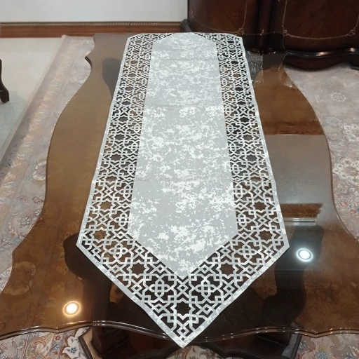 رانر غذاخوری بزرگ پتینه طرح اسلیمی جدید