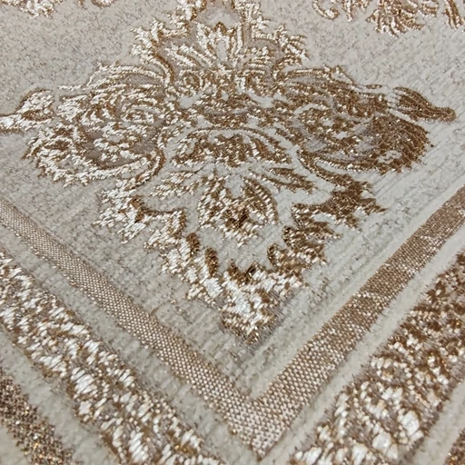 رومیزی مربع مخمل شاین دار ابریشمی طرح پرواز 44 سانتی