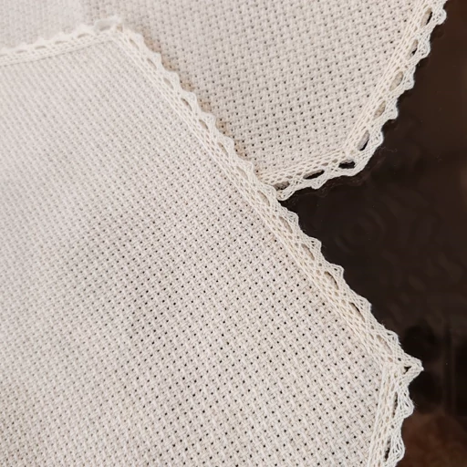 رومیزی چهار تکه کنفی دور بافت جدید