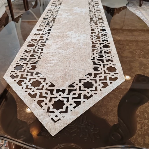 رانر غذاخوری بزرگ پتینه طرح اسلیمی جدید