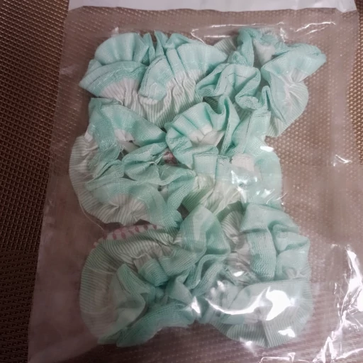 پیچک گاز چرمی گلدار یک بسته شش عددی