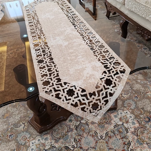 رانر غذاخوری بزرگ پتینه طرح اسلیمی جدید