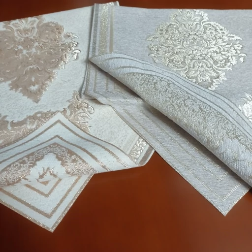 رانر غذاخوری جدید مخمل شاین دار طرح پرواز