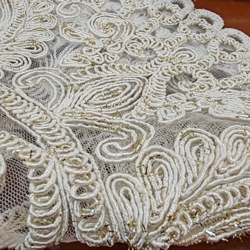 رومیزی گرد دانتل ترک سه تکه جدید طرح الگانت