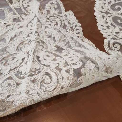 سرویس رومیزی دانتل مخمل ترک اصل پنج تکه آنتیک