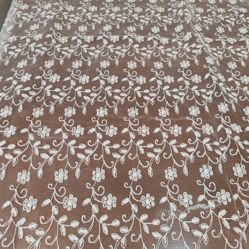 رومیزی غذاخوری جدید حریر گیپور سایز 140*220 سانت