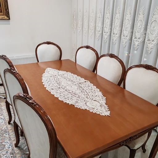 رانر غذاخوری بزرگ دانتل ترک اصل طرح الگانت