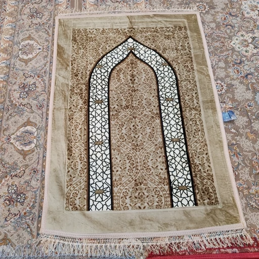سجاده مخمل برجسته خارجی سایز بزرگ ترمز دار طبی