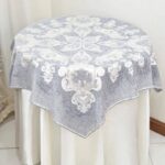رومیزی خاطره مخمل قلمکار جدید مربع سایز 90*90 در رنگ‌بندی متنوع