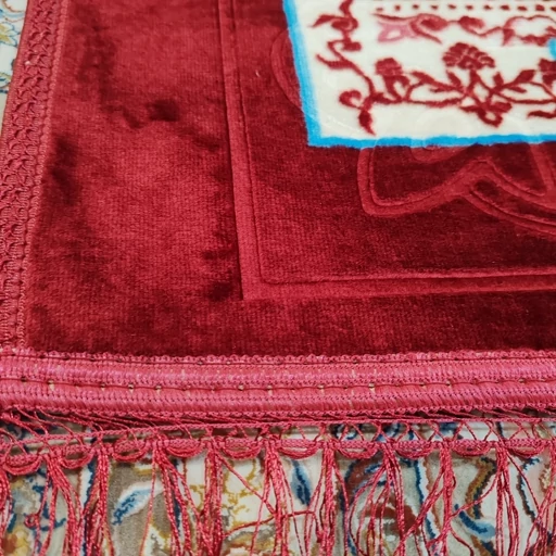 سجاده مخمل برجسته خارجی سایز بزرگ ترمز دار طبی