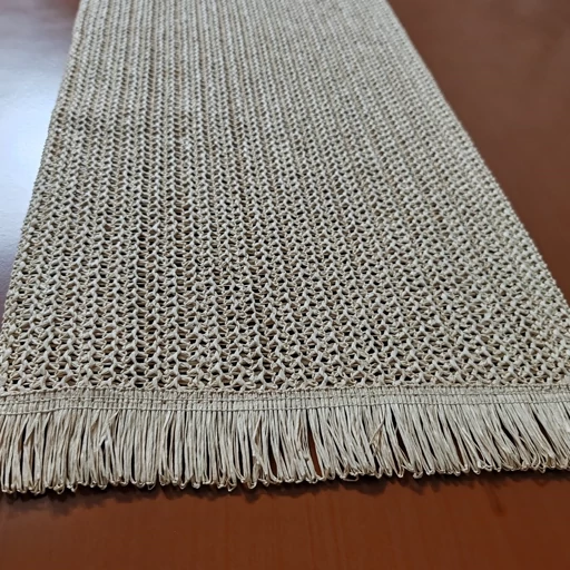 رانر غذاخوری حصیری جدید ساده شش نفره 30*120