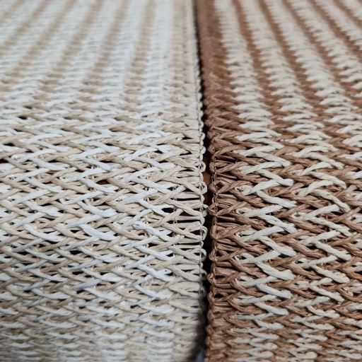 رانر حصیری کنفی جدید مدل ترکیبی سایز 90 سانت