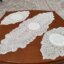 رومیزی دانتل مخمل خارجی سه تکه طرح خورشیدی