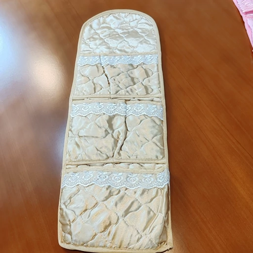 جاجورابی سه جیب ساتن گیپور دار