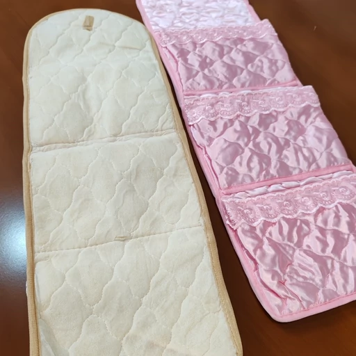 جاجورابی سه جیب ساتن گیپور دار