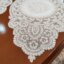 رومیزی دانتل مخمل خارجی سه تکه طرح خورشیدی