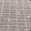 رومیزی مربع قلاب بافی نخی خارجی سایز 80*80